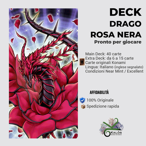 Yugioh mazzo deck drago rosa - mazzo,