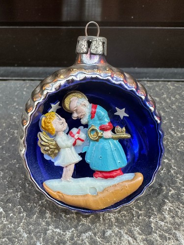 Pallina albero natale diorama - natale,