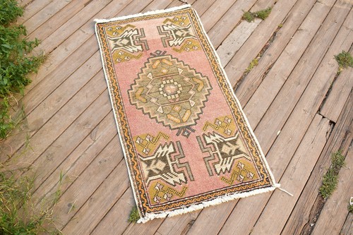 Tappeto turco annodato mano - tappeto, a
