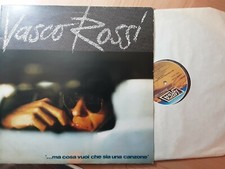 Vinile Vasco Rossi "Ma cosa vuoi che sia una Canzone " 1985