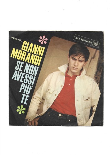 Gianni morandi disco 45 giri - morandi,