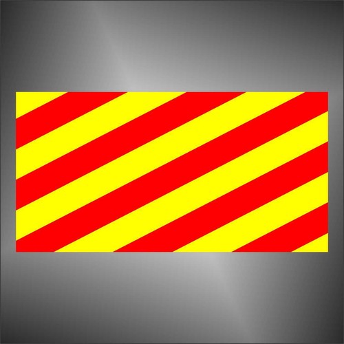 Adesivo bandiera flag nautica - bandiera,