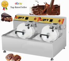 ✅Macchina Sciogli Cioccolato Doppia Temperatrice Professionale Fonduta Elettrica Nuova
