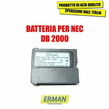 BATTERIA PER NEC DB 2000 3,6V