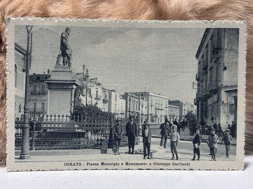 Cartolina corato piazza - corato,