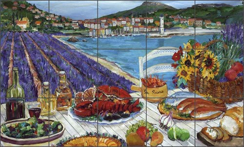 Pranzo piastrella backsplash - pranzo,