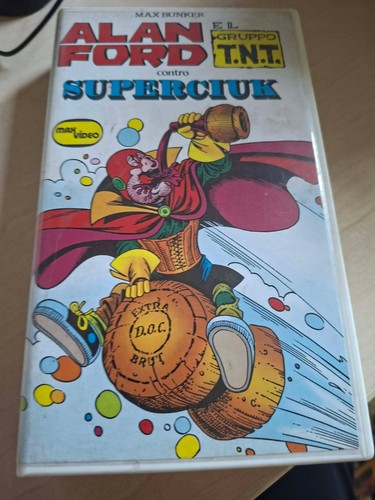 Vhs alan ford contro - vhs,