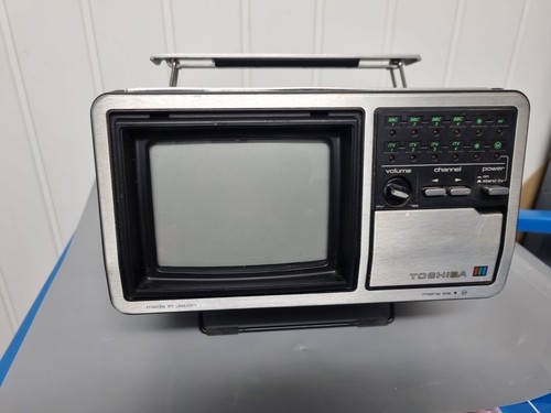 Vintage colour toshiba tv - vintage,