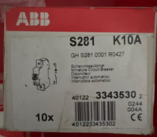 ABB AUTO CIRCUIT BREAKER S281