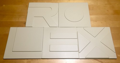Rolex shop display - leather, pad