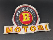 MOTOBI PESARO TOPPA RICAMATA PATCH CUCISIVO RICAMATO LOGO FREGIO STEMMA BADGE