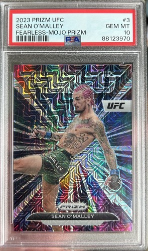 2023 prizm ufc - sean, o'malley