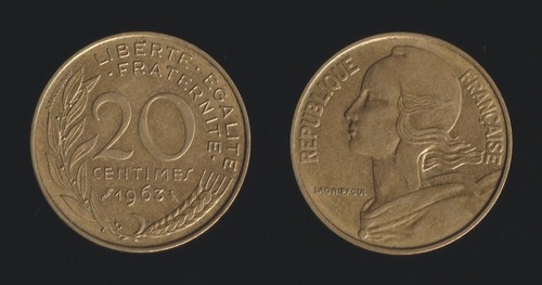 Francia centimes 1963 - francia,