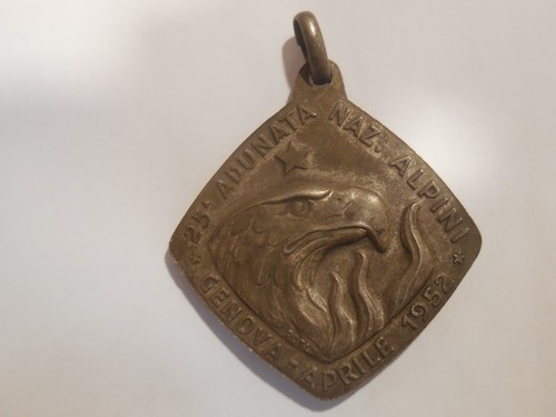 Medaglia adunata nazionale - adunata,