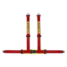 SABELT CINTURA CLUBMAN BELT 4 PUNTI SALOON ROSSO NERO BLU IMBULLANATA CFCC4046