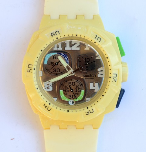 Rare montre chrono swatch - rare,