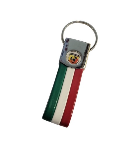 Portachiavi tricolore fiat 500 - portachiavi,