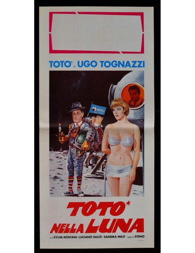 Locandina toto nella luna - nella,