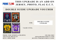 DOUBLE SUEDE  FRAMING SERVICE UPGRADE VOUCHER