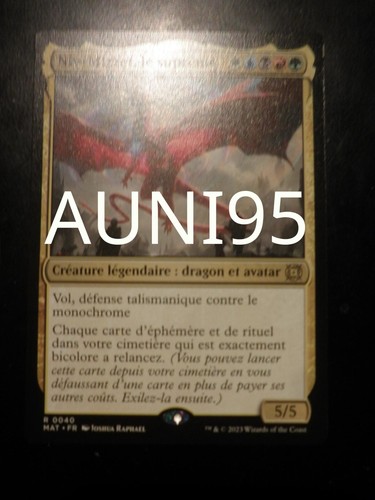 Mtg magic niv mizzet supreme - magic, niv-mizzet,