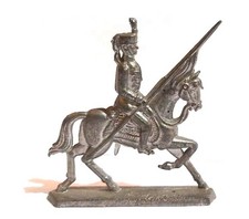 Antica statuina in metallo