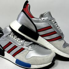 Adidas Rising Star x R1 NMD Never Made Pack Silver Red Blu Wht G26777 Mens sz 12