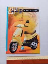 Piaggio Zip 50 scooter 1999 depliant italiano originale
