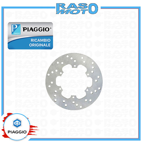 Disco freno posteriore - disco, piaggio