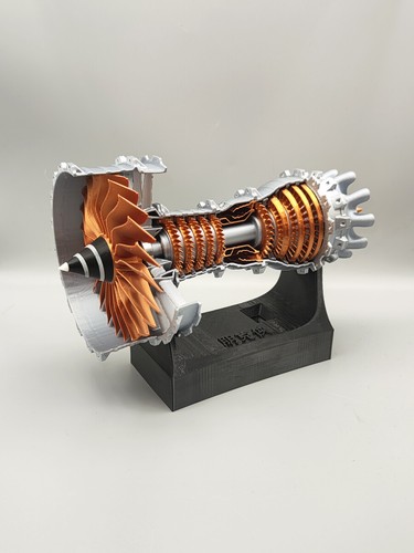 Motore turbofan aereo modello - motore,