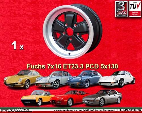 Cerchio porsche fuchs 911 1 - cerchio,