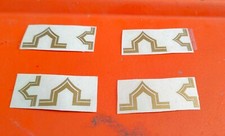 KIT QUATTRO PUNTALI ADESIVI BICI vintage Bianchi ATALA MONDIAL