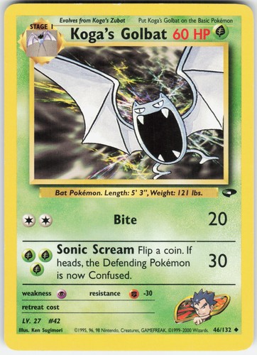 Pokemon koga golbat 046 - koga's,