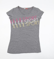 T-shirt donna grigia ELLE