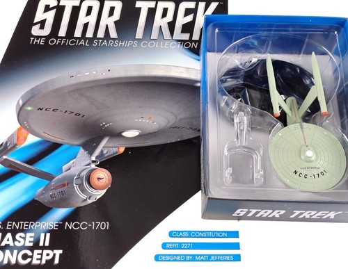Star trek eaglemoss astronave - trek,