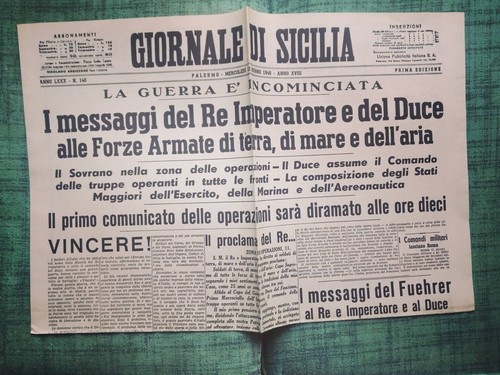 Replica giornale sicilia - di,