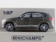 Minichamps 870 029200 BMW X5 (2019) in beige metallizzato 1:87/H0 NUOVO/CONFEZIONE ORIGINALE