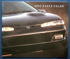 Brochure depliant 1992 Eagle