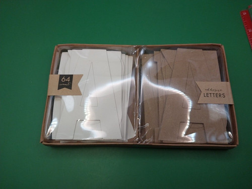 Lettera autoadesiva - lettera,