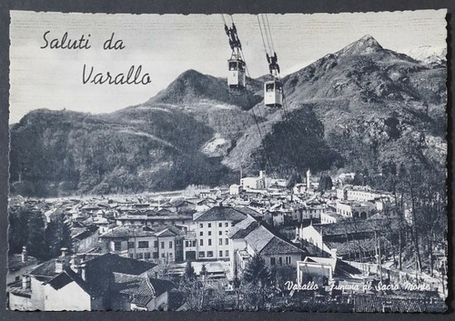 Cartollina varallo funivia - cartollina, al