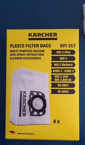 Nuovi sacchetti karcher - nuovi,