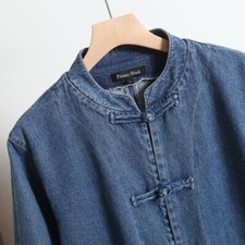 Uomo Jeans Cappotto Top Giacca