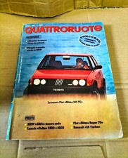 Rivista D'Epoca Quattroruote Mese Di Aprile Del 1983