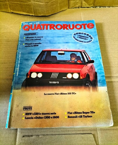 Rivista epoca quattroruote - rivista, d'epoca