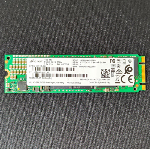 Micron 1100 512gb sata - micron,