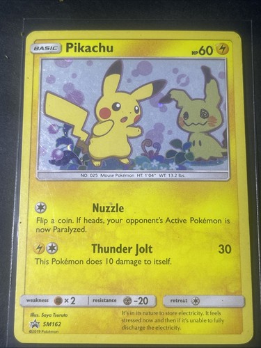 Pokémon 2019 pikachu sm162 - pikachu,