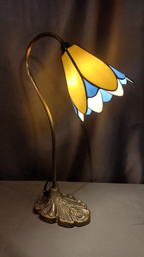 Art nouveau tiffany style - style, swan