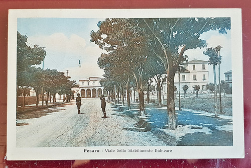 Cartolina pesaro viale dello - pesaro,