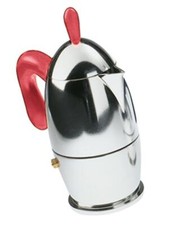 Caffettiera Guzzini Gocce da 6 Tazze colore Rosso