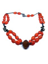 Antiche perle bohémien in