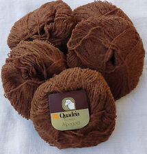 Stock magazzino! Alpaca 63% Quadria by Lanerossi Filato eccezionale MARRONE 370g
